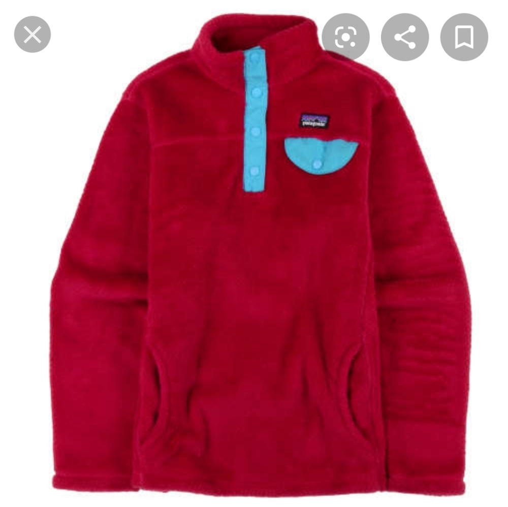 Patagonia Girls Re-Tool Snap-T size L